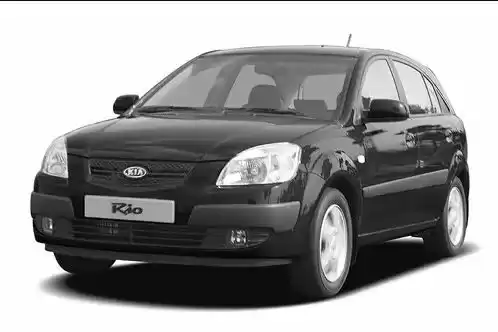 Utilisé Kia Rio Hatchback À Louer au Amman #22534 - 1  image 