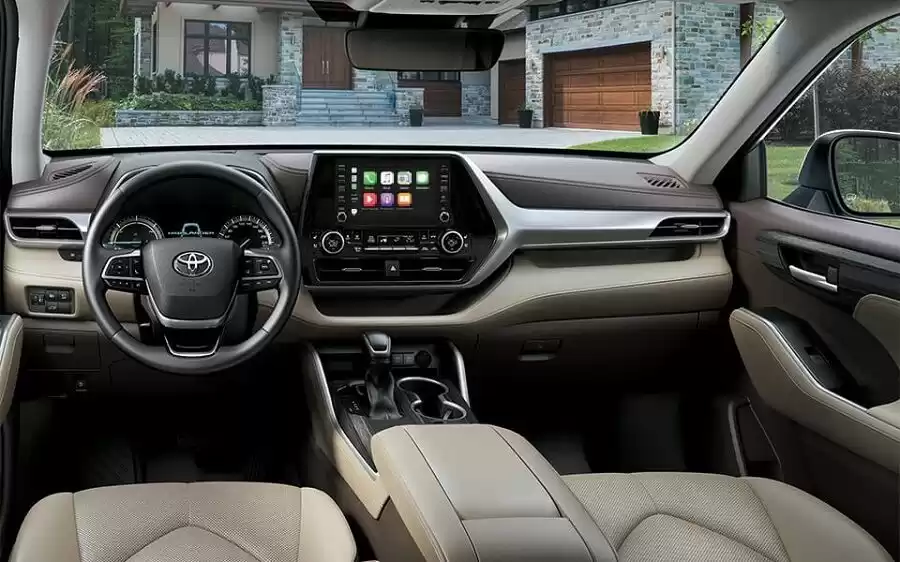 استفاده شده Toyota Highlander Hybrid SUV برای فروش که در بندر دوحه , دوحه #33241 - 1  image 