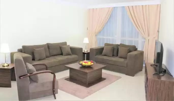 住宅 就绪物业 4 间卧室 楼/楼 公寓  出租 在 萨德 , 多哈 #10013 - 1  image 