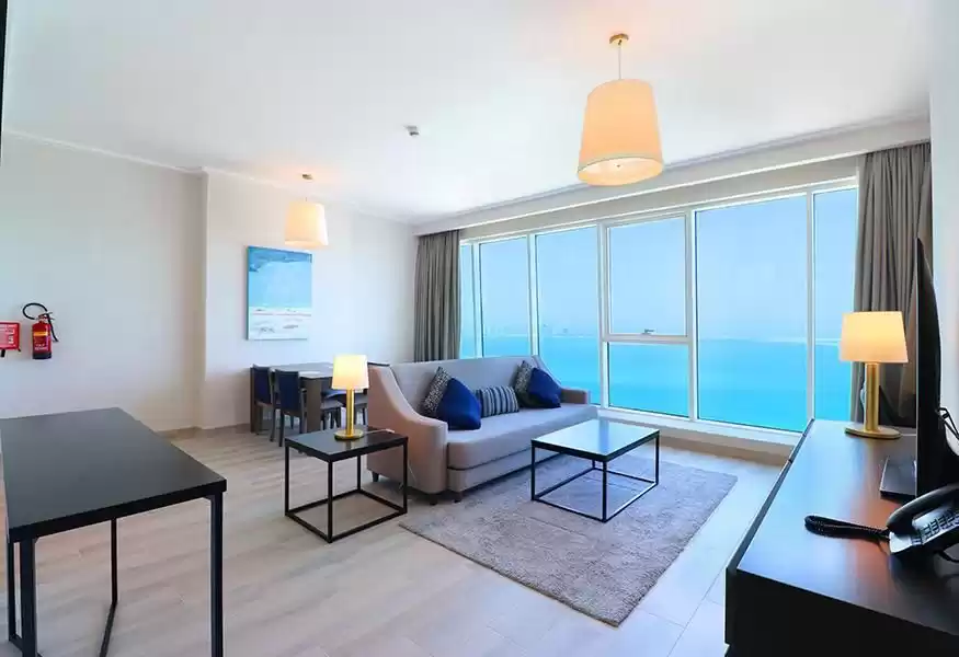 yerleşim Hazır Mülk 1 yatak odası F/F Apartman  kiralık içinde Al Sadd , Doha #10096 - 1  image 