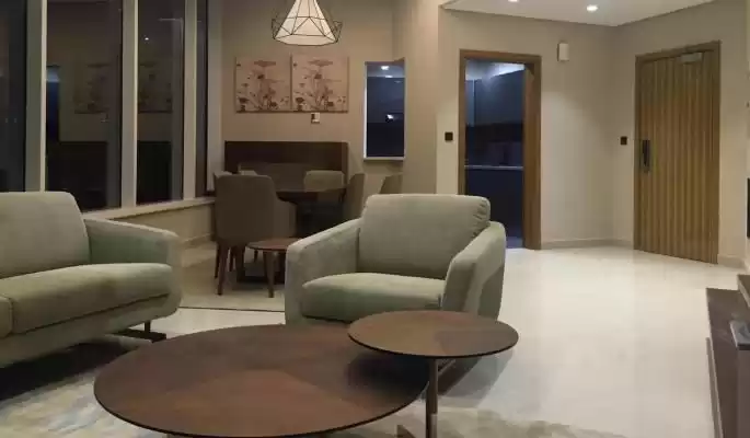 Residencial Listo Propiedad 2 dormitorios F / F Apartamento  alquiler en al-sad , Doha #10121 - 1  image 
