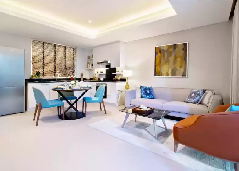 yerleşim Hazır Mülk 1 yatak odası F/F Apartman  kiralık içinde Al Sadd , Doha #10432 - 1  image 