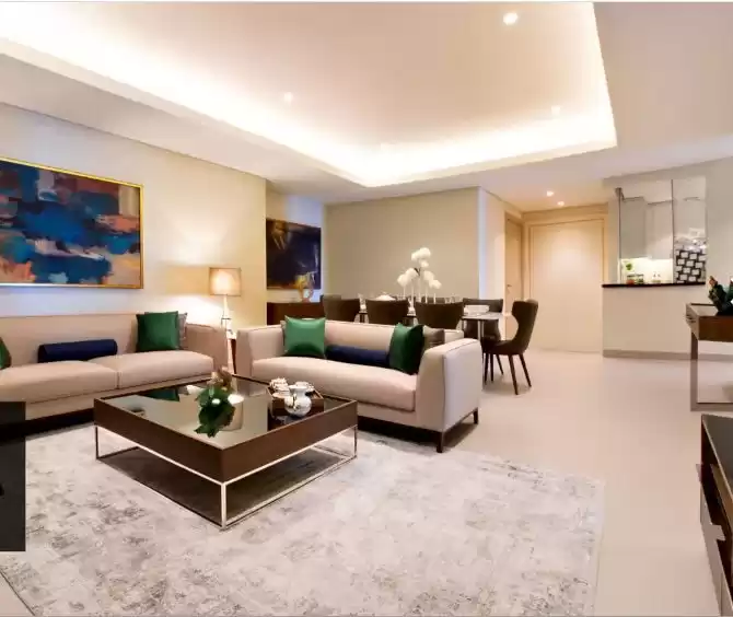 مسکونی املاک آماده 2 اتاق خواب F/F اپارتمان  برای اجاره که در السد , دوحه #10609 - 1  image 