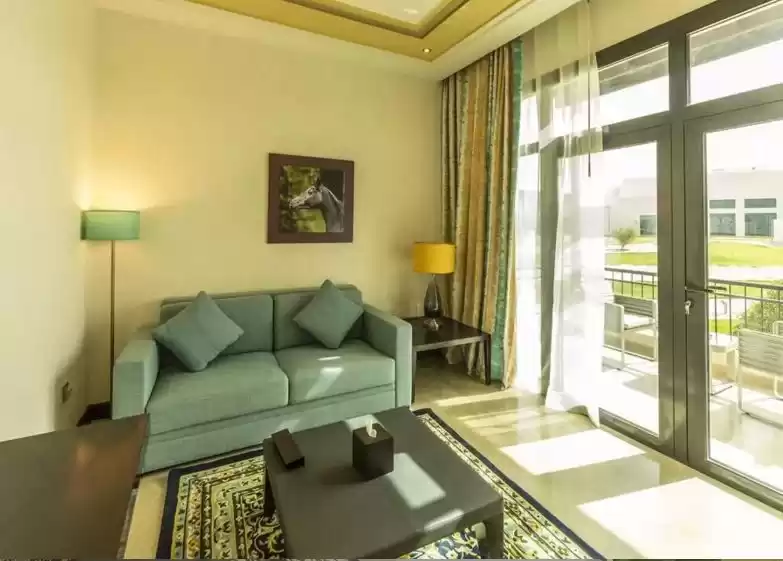 Résidentiel Propriété prête 1 chambre F / F Appartement  a louer au Doha #10638 - 1  image 