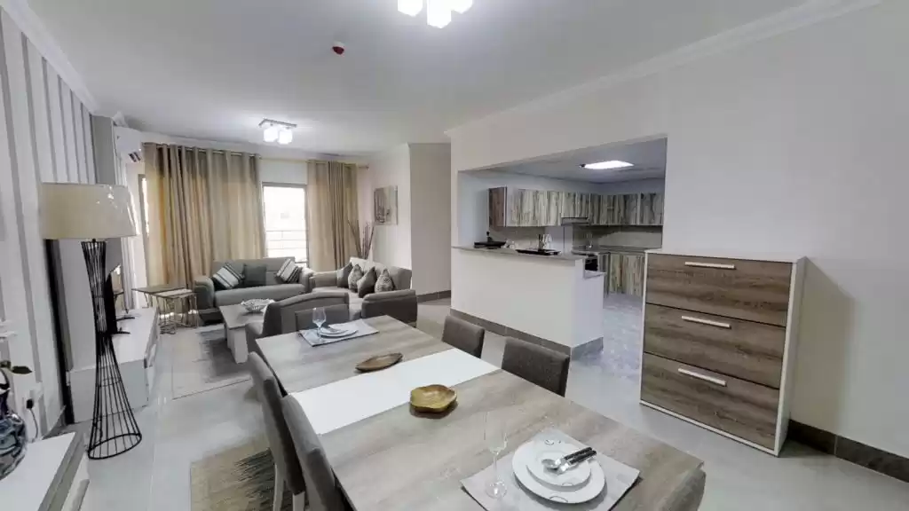 yerleşim Hazır Mülk 2 yatak odası F/F Apartman  kiralık içinde Al Sadd , Doha #10749 - 1  image 