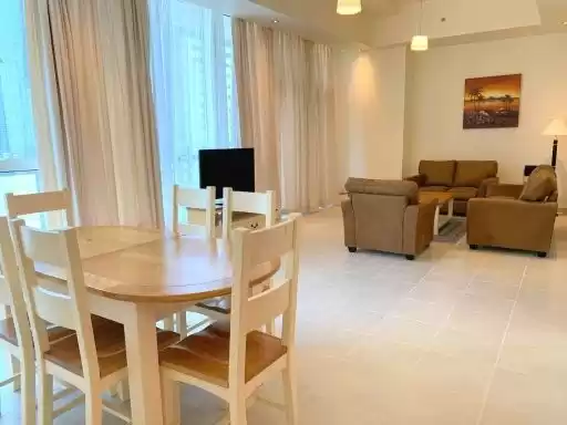 住宅 就绪物业 3 间卧室 楼/楼 公寓  出租 在 萨德 , 多哈 #10759 - 1  image 