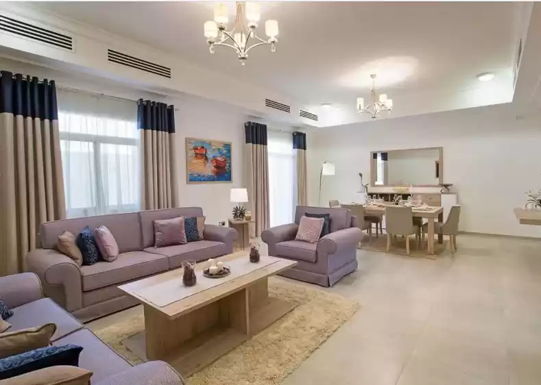 مسکونی املاک آماده 6 اتاق خواب F/F ویلا در مجتمع  برای اجاره که در السد , دوحه #10819 - 1  image 