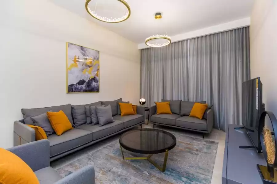 Residencial Listo Propiedad 1 dormitorio F / F Apartamento  alquiler en al-sad , Doha #11200 - 1  image 