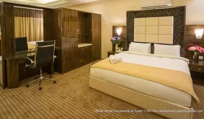 Residential Ready Property 1 Bedroom F/F Apartment  for rent in Al Sadd , Doha #11263 - 1  image 