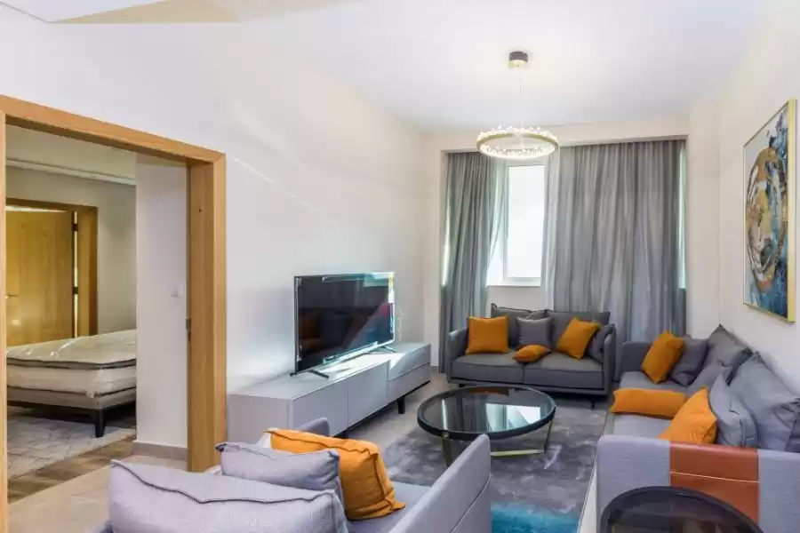 yerleşim Hazır Mülk 2 yatak odası F/F Apartman  kiralık içinde Al Sadd , Doha #11317 - 1  image 