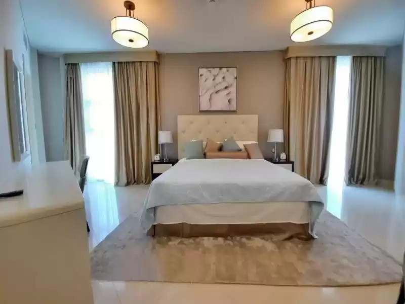 住宅 就绪物业 2 间卧室 楼/楼 公寓  出租 在 萨德 , 多哈 #11413 - 1  image 