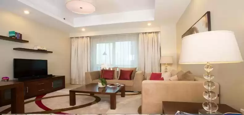 Residential Ready Property 1 Bedroom F/F Apartment  for rent in Al Sadd , Doha #11619 - 1  image 