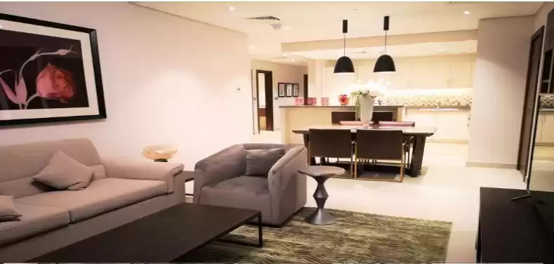 住宅 就绪物业 1 间卧室 楼/楼 公寓  出租 在 萨德 , 多哈 #11659 - 1  image 