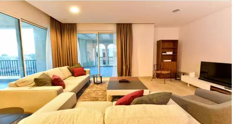 Residential Ready Property 1 Bedroom F/F Apartment  for rent in Al Sadd , Doha #11681 - 1  image 