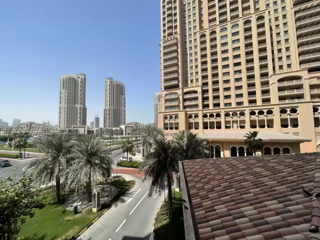 Wohn Klaar eigendom 1 Schlafzimmer S/F Wohnung  zu vermieten in Al Sadd , Doha #12101 - 1  image 