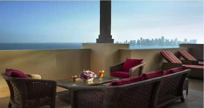 Residential Ready Property 3 Bedrooms F/F Penthouse  for rent in Al Sadd , Doha #12161 - 1  image 