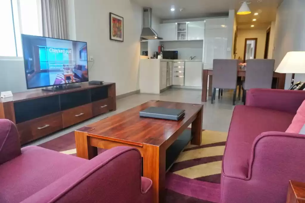 yerleşim Hazır Mülk 1 yatak odası F/F Apartman  kiralık içinde Al Sadd , Doha #12506 - 1  image 