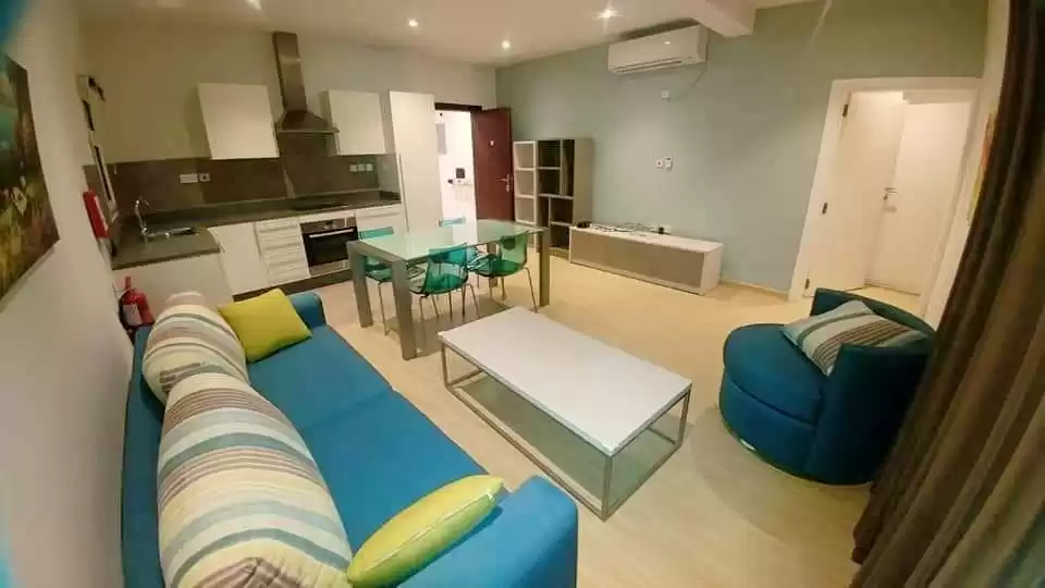 مسکونی املاک آماده 1 اتاق خواب F/F اپارتمان  برای اجاره که در دوحه #12707 - 1  image 