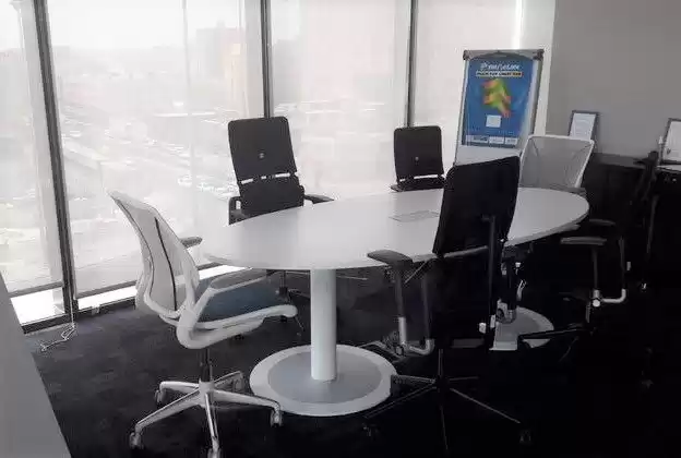 Reklam Hazır Mülk S/F Ofis  kiralık içinde Al Sadd , Doha #12843 - 1  image 