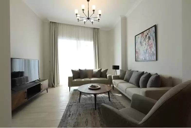 Residencial Listo Propiedad 1 dormitorio F / F Apartamento  alquiler en al-sad , Doha #13278 - 1  image 