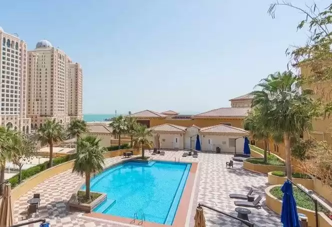 سكني عقار جاهز 2 غرف  مفروش شقة  للإيجار في السد , الدوحة #13520 - 1  صورة 