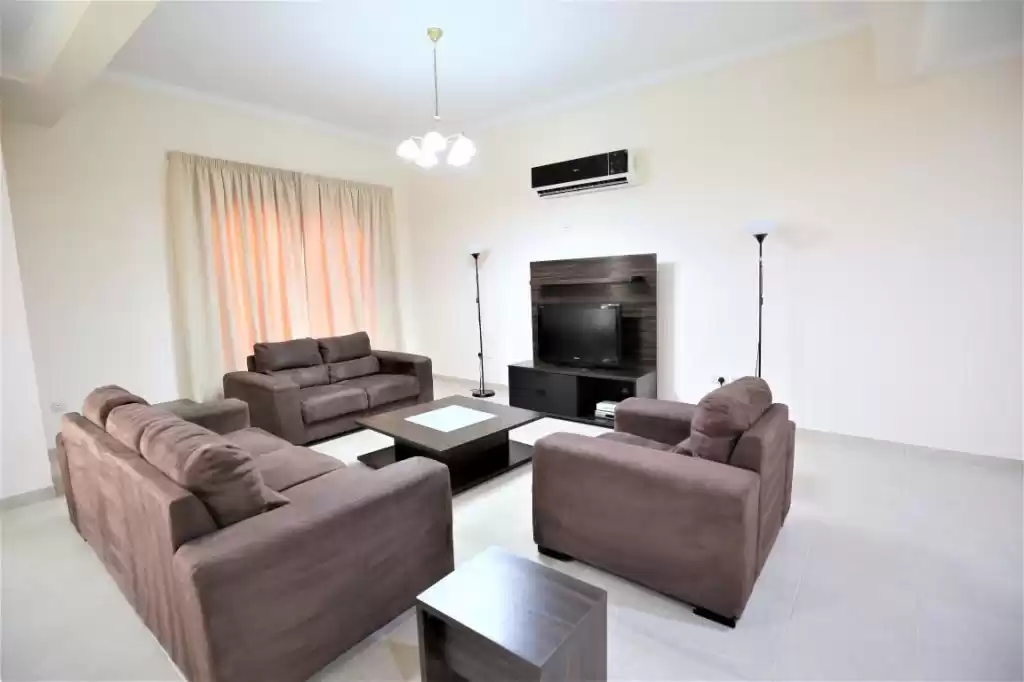 住宅 就绪物业 4 间卧室 U/F 公寓  出租 在 萨德 , 多哈 #13566 - 1  image 