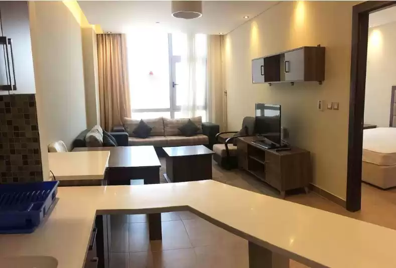 住宅 就绪物业 1 间卧室 楼/楼 公寓  出租 在 萨德 , 多哈 #13587 - 1  image 