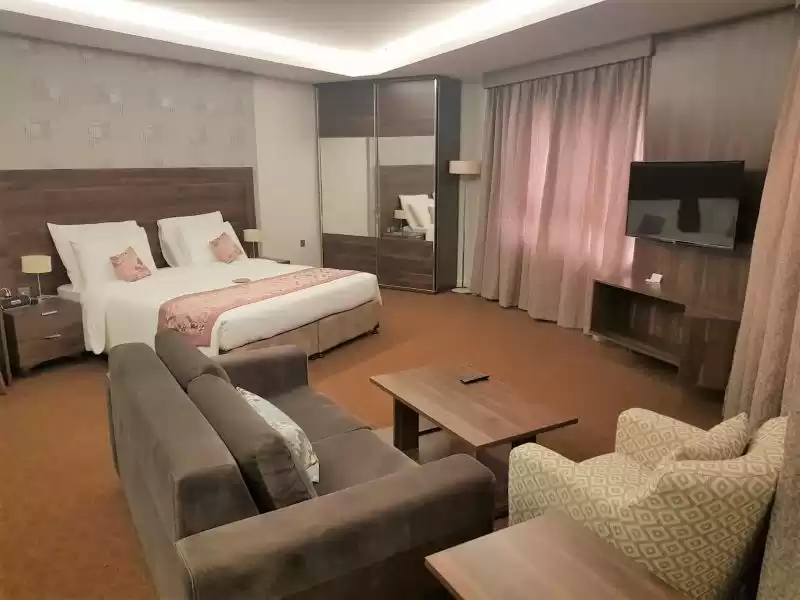 Wohn Klaar eigendom Studio F/F Wohnung  zu vermieten in Al Sadd , Doha #13593 - 1  image 