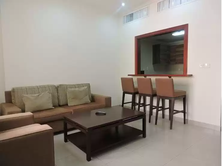 住宅 就绪物业 1 间卧室 楼/楼 公寓  出租 在 萨德 , 多哈 #13977 - 1  image 