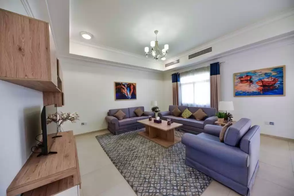 Residential Ready Property 3 Bedrooms F/F Villa in Compound  for rent in Al Sadd , Doha #14059 - 1  image 