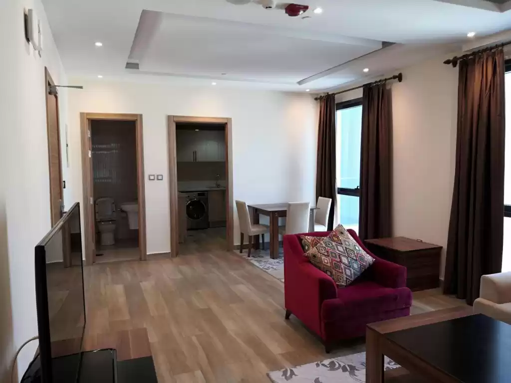 住宅 就绪物业 1 间卧室 楼/楼 公寓  出租 在 萨德 , 多哈 #14739 - 1  image 