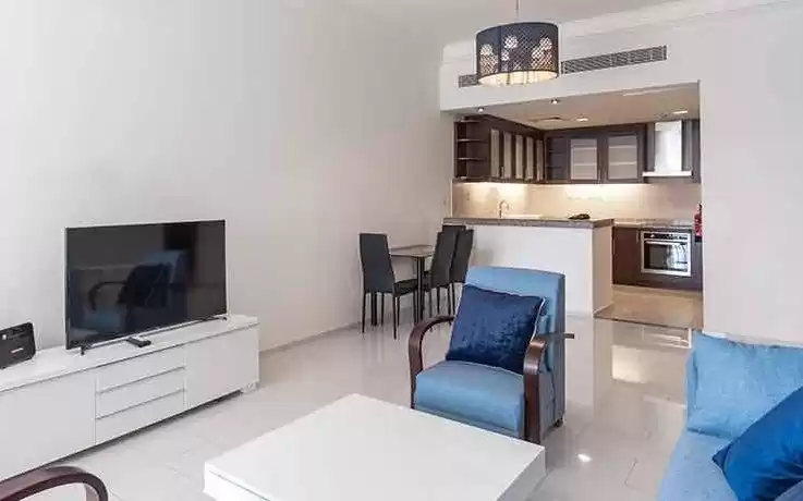 住宅 就绪物业 2 间卧室 楼/楼 公寓  出租 在 萨德 , 多哈 #14767 - 1  image 