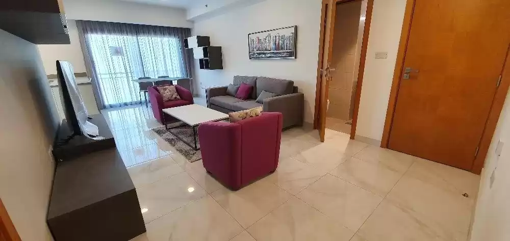 سكني عقار جاهز 2 غرف  مفروش شقة  للإيجار في السد , الدوحة #15177 - 1  صورة 