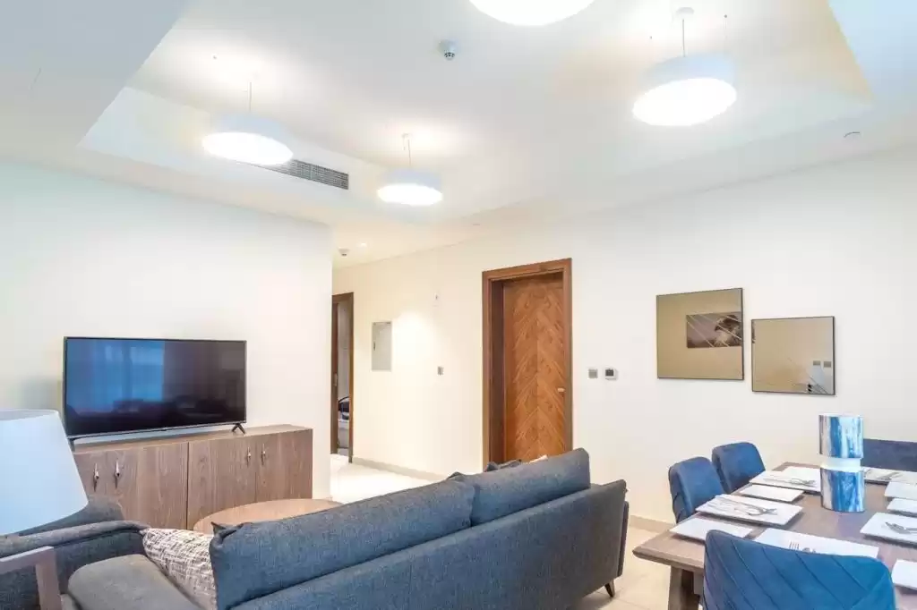 Résidentiel Propriété prête 3 chambres F / F Appartement  a louer au Al-Sadd , Doha #15336 - 1  image 