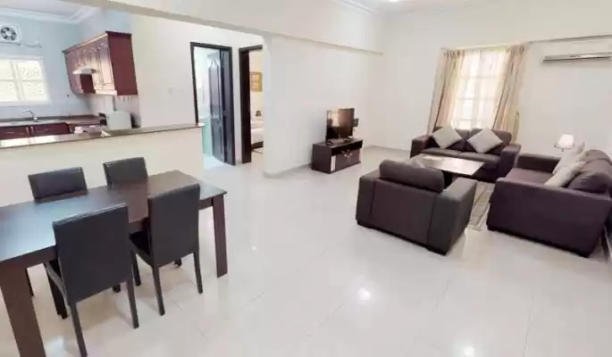 Wohn Klaar eigendom 1 Schlafzimmer F/F Wohnung  zu vermieten in Al Sadd , Doha #15746 - 1  image 