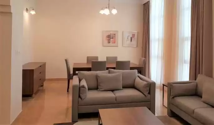 住宅 就绪物业 2 间卧室 楼/楼 公寓  出租 在 萨德 , 多哈 #16145 - 1  image 