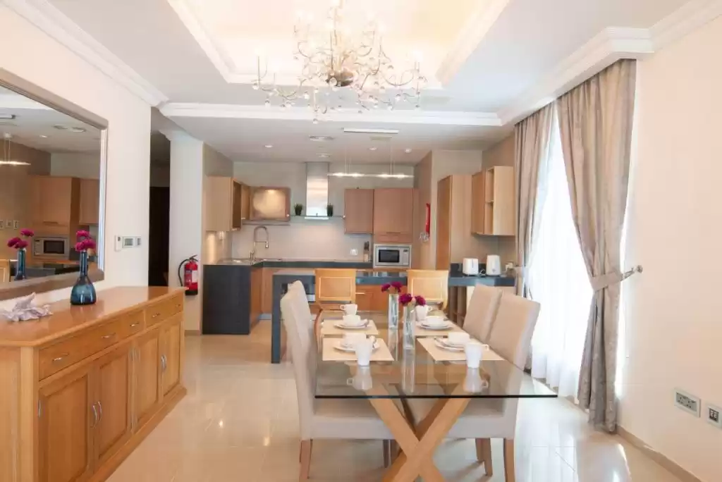 yerleşim Hazır Mülk 2 yatak odası F/F Dağ evi  kiralık içinde Al Sadd , Doha #17014 - 1  image 