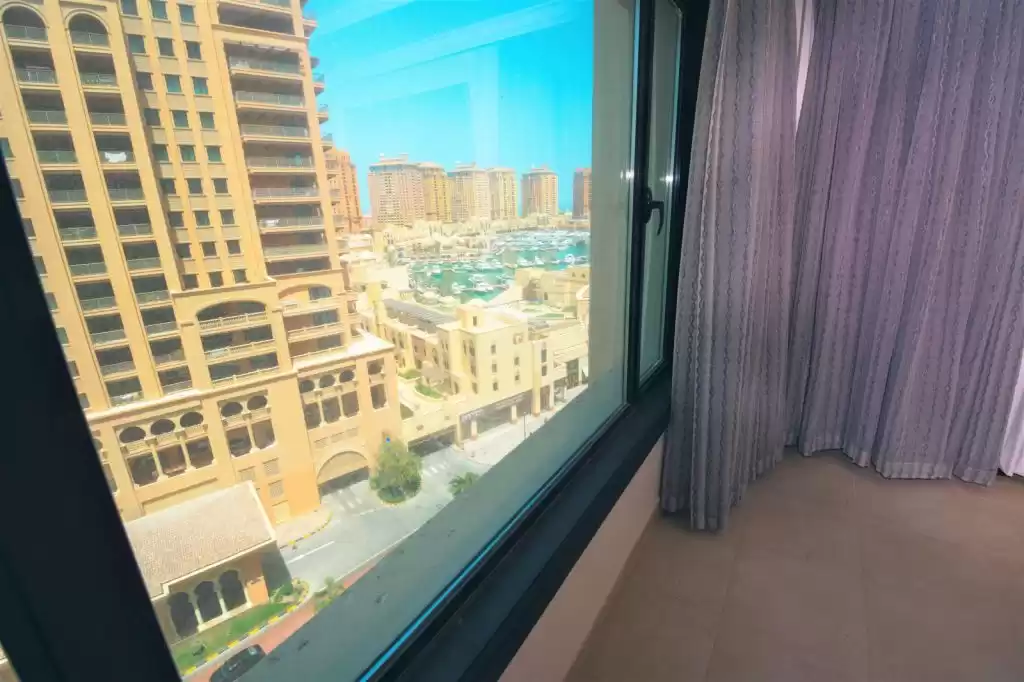 住宅 就绪物业 2 间卧室 顺丰 公寓  出租 在 萨德 , 多哈 #17030 - 1  image 
