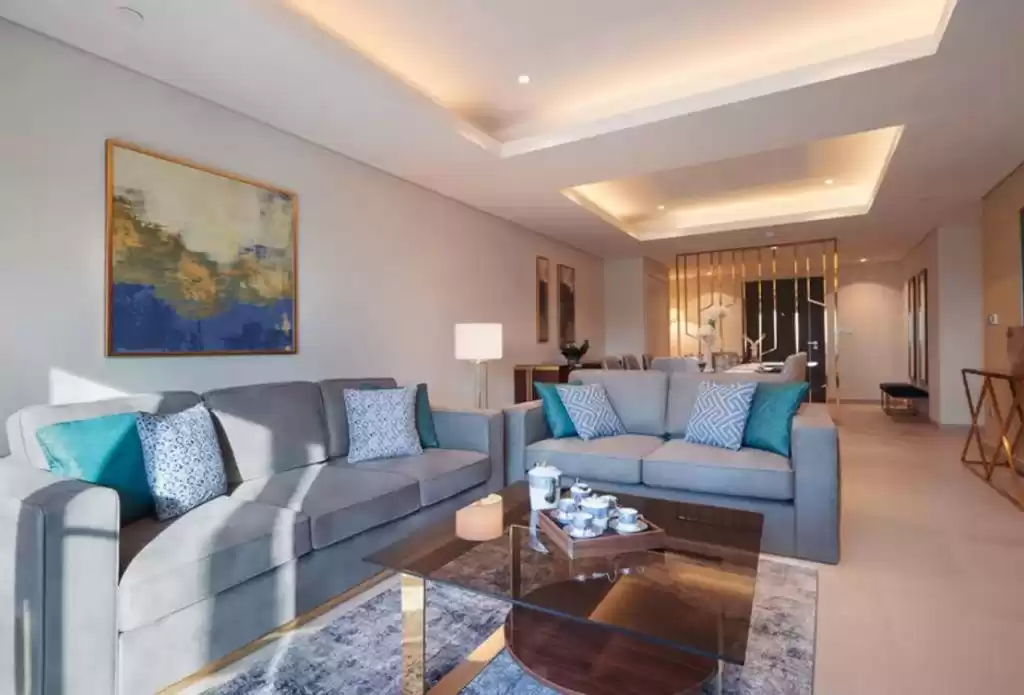 Residential Ready Property 3 Bedrooms F/F Townhouse  for rent in Al Sadd , Doha #17405 - 1  image 