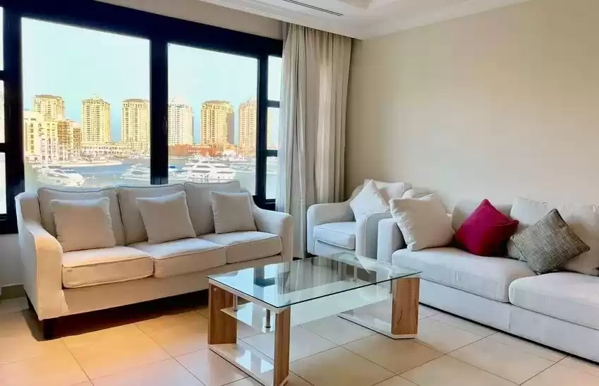 سكني عقار جاهز 2 غرف  نصف مفروش تاون هاوس  للإيجار في السد , الدوحة #17412 - 1  صورة 