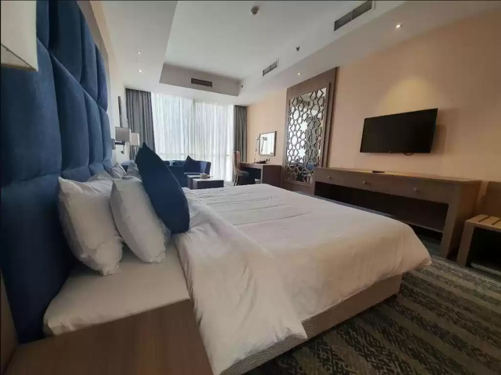 سكني عقار جاهز 1 غرفة  مفروش شقق فندقية  للإيجار في السد , الدوحة #17594 - 1  صورة 