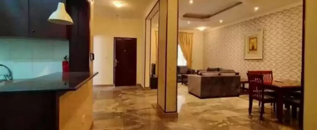 سكني عقار جاهز 2 غرف  مفروش شقة  للإيجار في السد , الدوحة #17757 - 1  صورة 