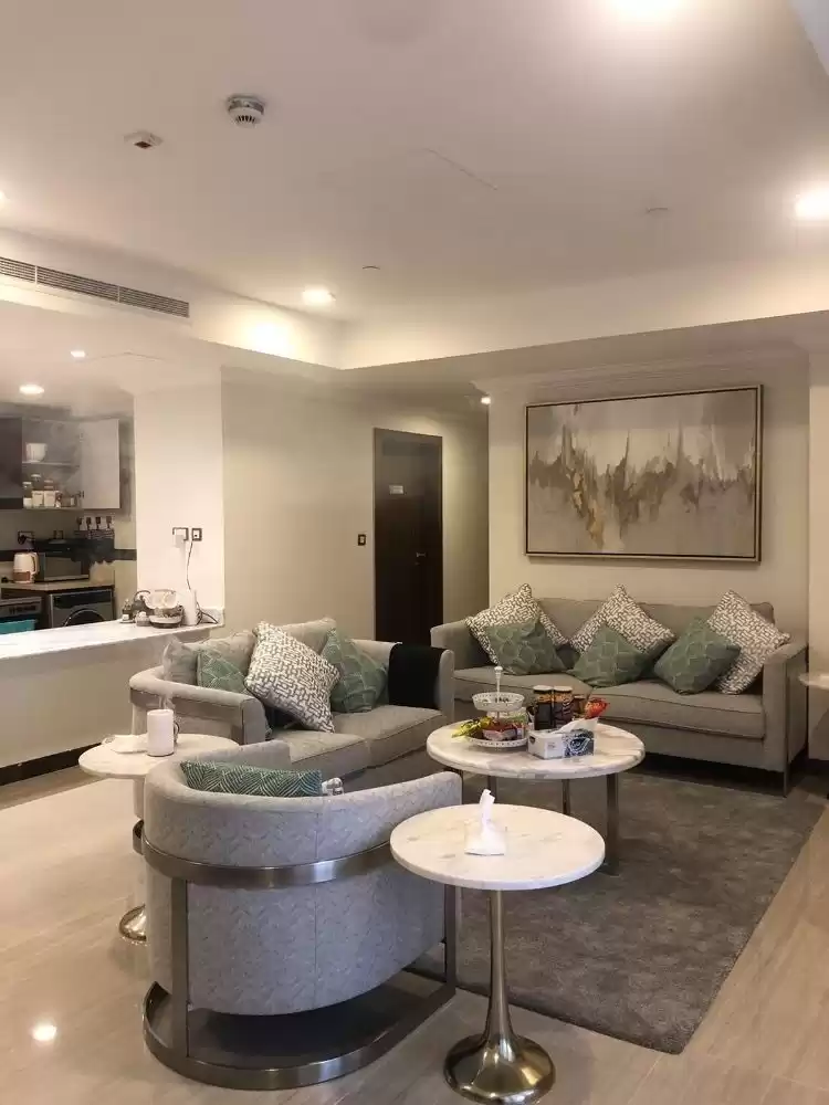 住宅 就绪物业 2 间卧室 楼/楼 公寓  出售 在 萨德 , 多哈 #18683 - 1  image 