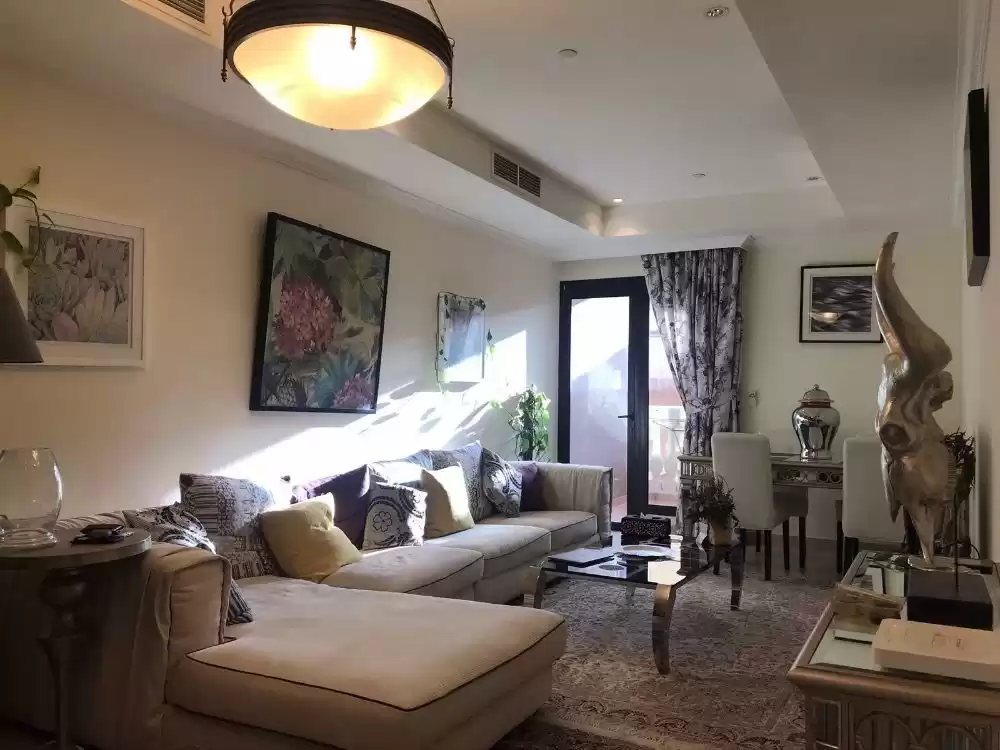 住宅 就绪物业 1 间卧室 楼/楼 公寓  出售 在 萨德 , 多哈 #18717 - 1  image 