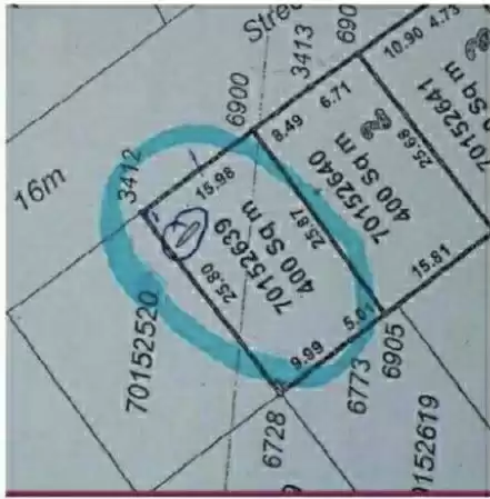 Kara Hazır Mülk Karma Kullanım Arazisi  satılık içinde Doha #19026 - 1  image 