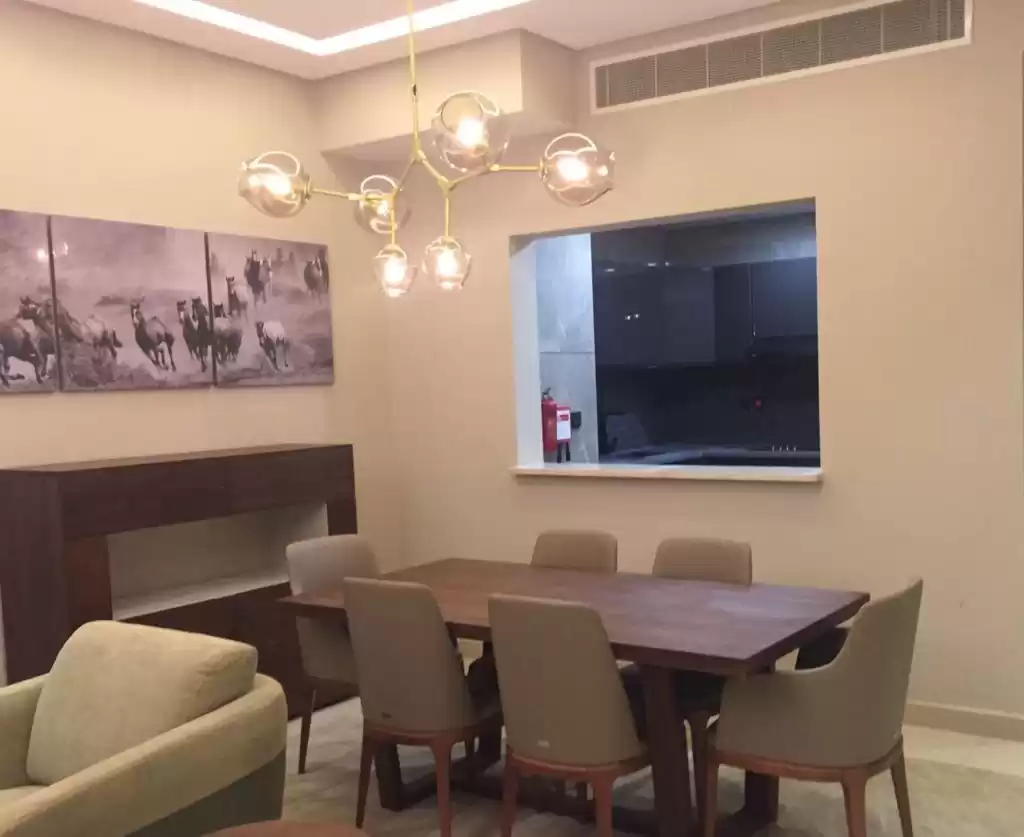 Wohn Klaar eigendom 1 Schlafzimmer F/F Wohnung  zu vermieten in Doha #20372 - 1  image 