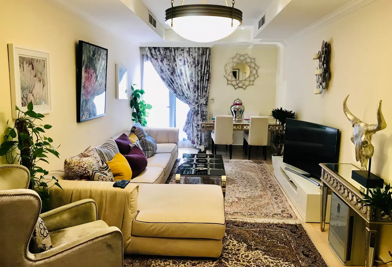 Wohn Klaar eigendom 1 Schlafzimmer F/F Wohnung  zu verkaufen in Al Sadd , Doha #20480 - 1  image 
