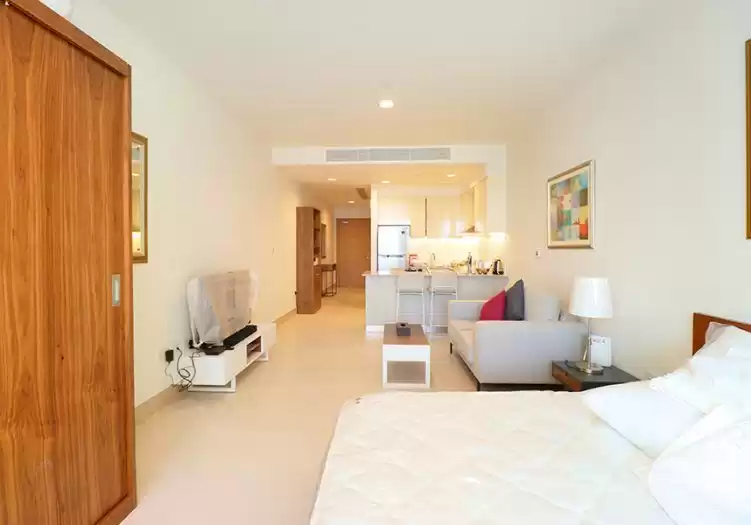 Residencial Listo Propiedad 1 dormitorio F / F Apartamento  alquiler en Doha #20537 - 1  image 