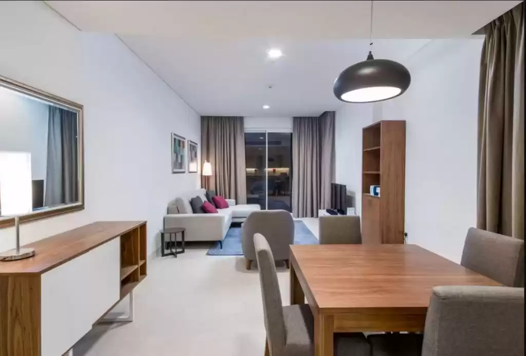 住宅 就绪物业 1 间卧室 顺丰 公寓  出租 在 萨德 , 多哈 #20543 - 1  image 