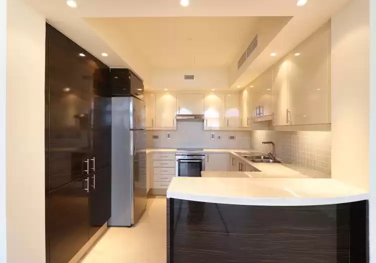 Wohn Klaar eigendom 1 Schlafzimmer S/F Wohnung  zu vermieten in Doha #20556 - 1  image 